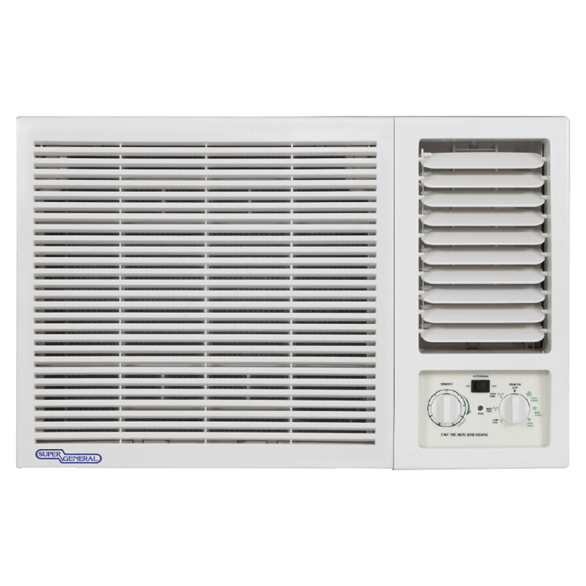 Super General Window AC 1.0 Ton SGA12 22NR HVAC Souq